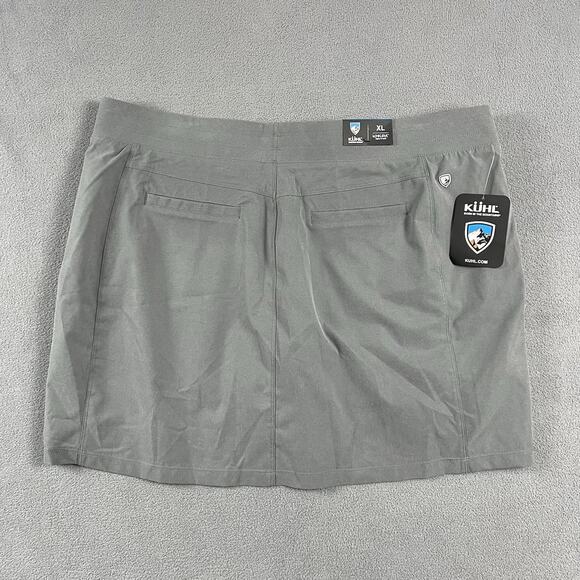 Kuhl Skort Womens XL Gray Freeflex Stretch Lightweight Outdoor Hiking - Picture 5 of 6